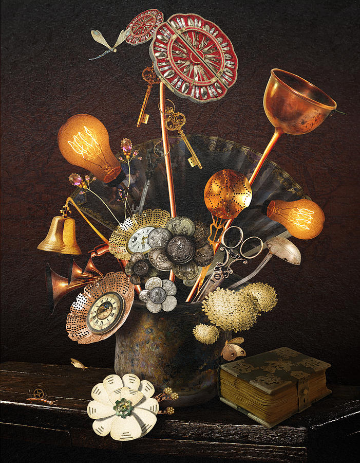 Steampunk bouquet by Mariella Wassing Steampunk bouquet by Mariella Wassing