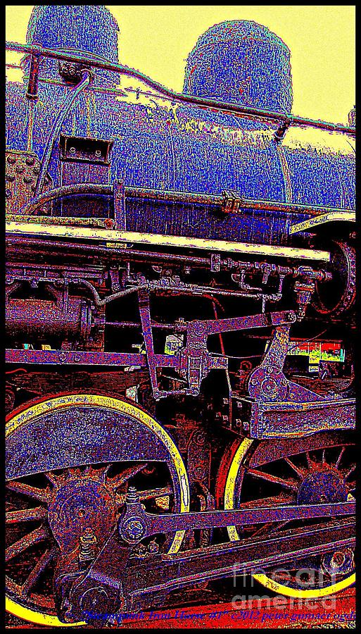 Steampunk Iron Horse Number 2 Digital Art by Peter Ogden