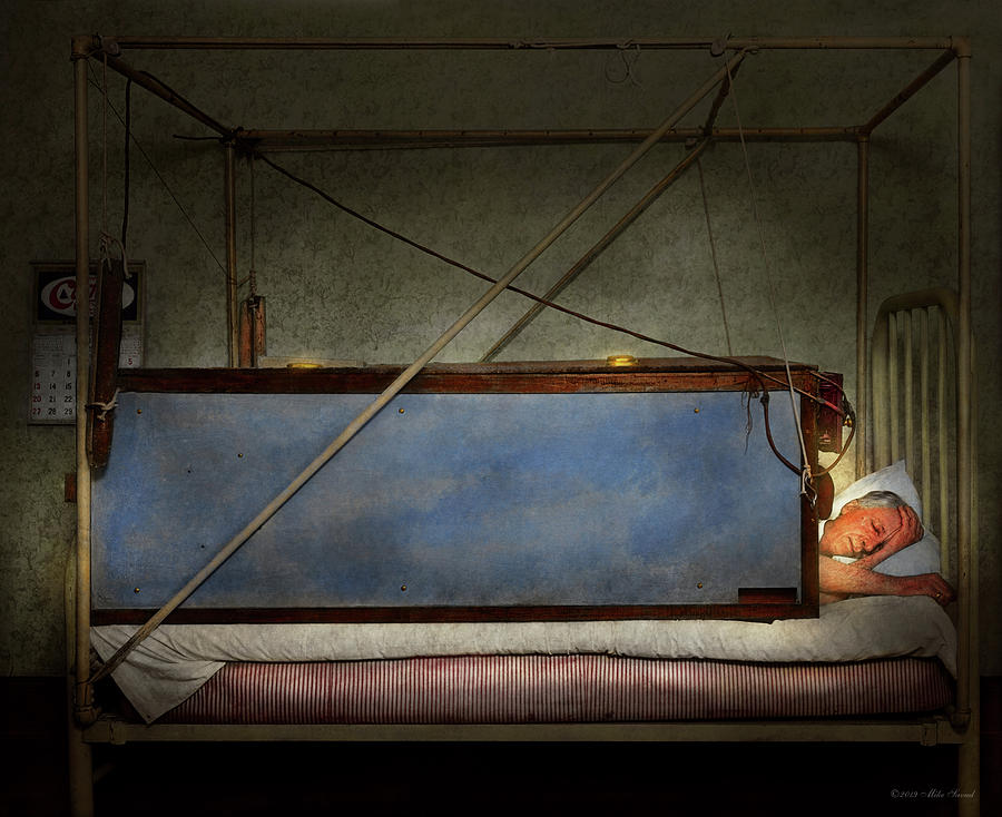 Steampunk - Sleep like the dead 1927 Photograph by Mike Savad