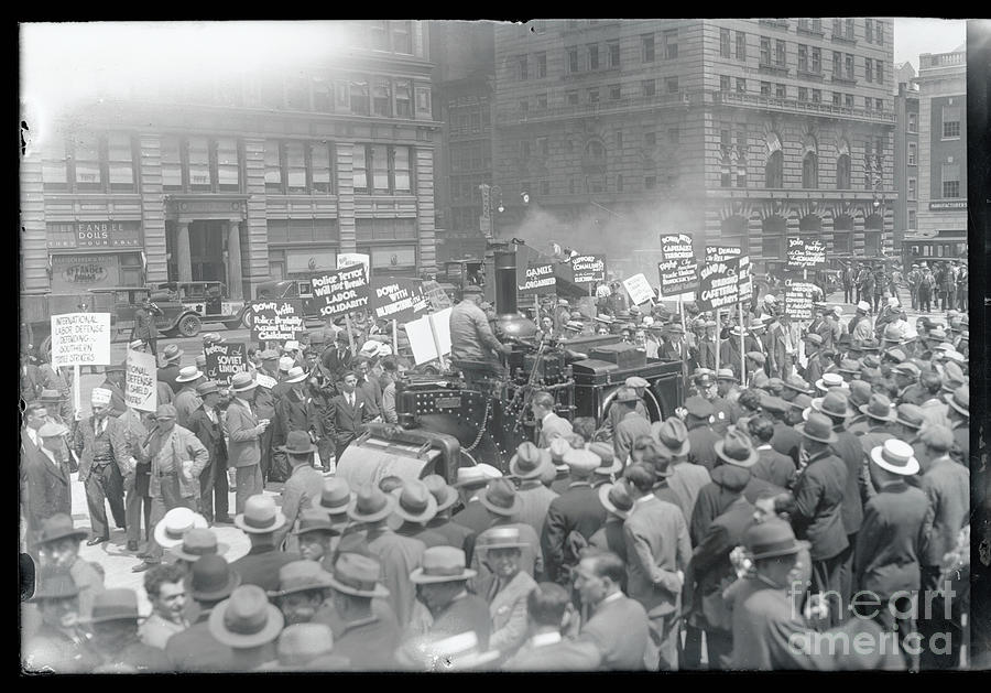 Steamroller Breaking Up Communist Rally Photograph by Bettmann