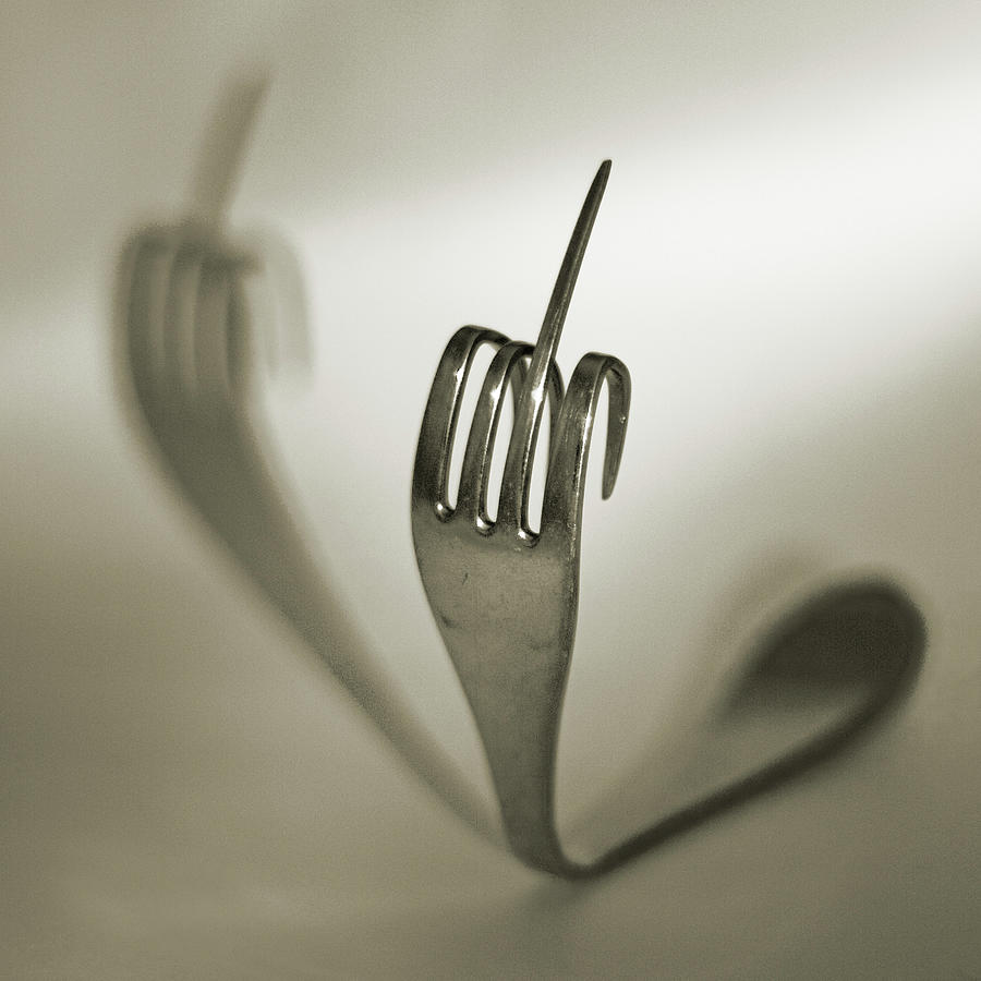 Steel Fork Photograph by By Mediotuerto