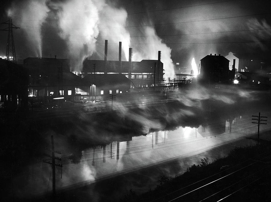 Steel Mill Photograph by W. Eugene Smith