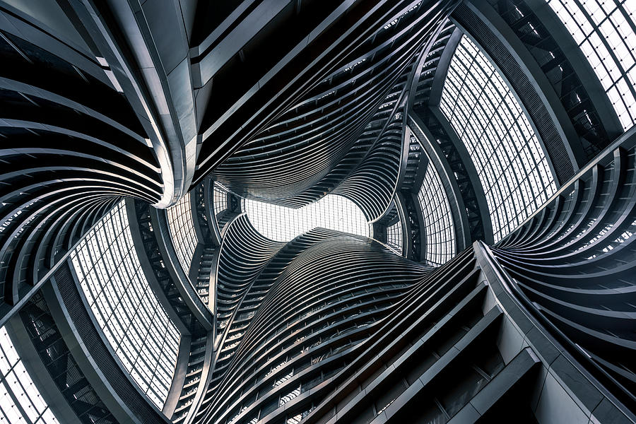 Steel Spiral Photograph by Yuan Cui - Fine Art America