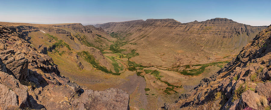Steens Mountain - Kiger Gorge Photograph by Loree Johnson