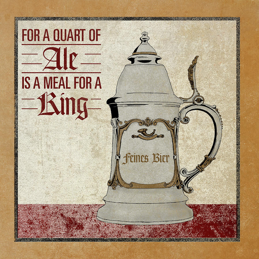 Beer Photograph - Stein II by Sd Graphics Studio