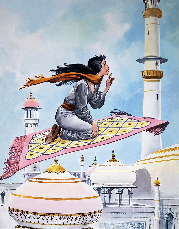 Stellas Magic Carpet Painting by Nadir Quinto - Fine Art America