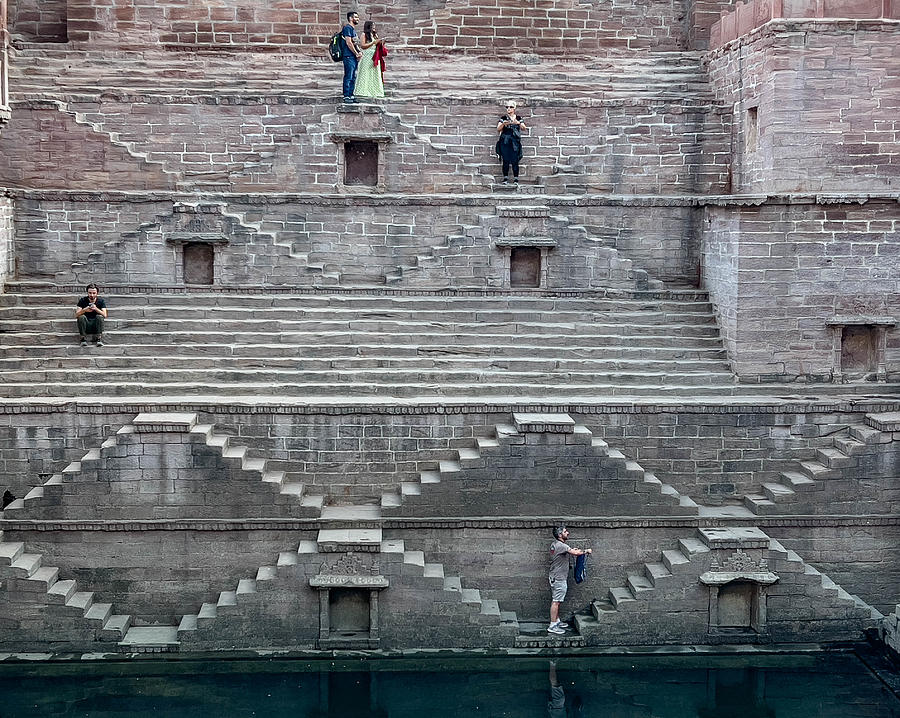 Step Well Jodpur India Photograph by Ilana Lam - Fine Art America