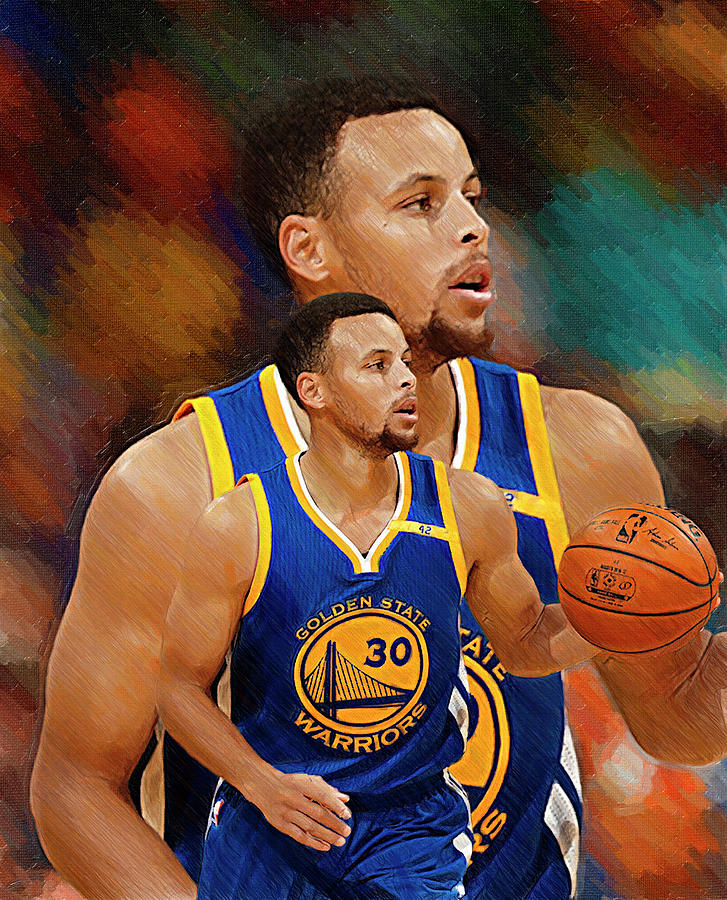 Stephen Curry Painting - Steph Curry What A Jumper by John Farr