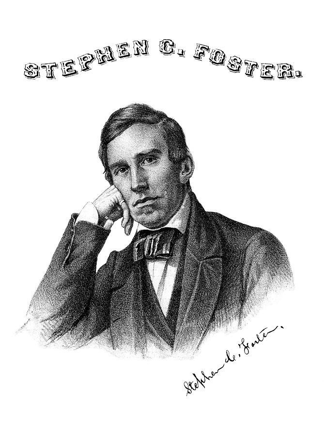 Stephen Foster, American Composer Photograph by Science Source