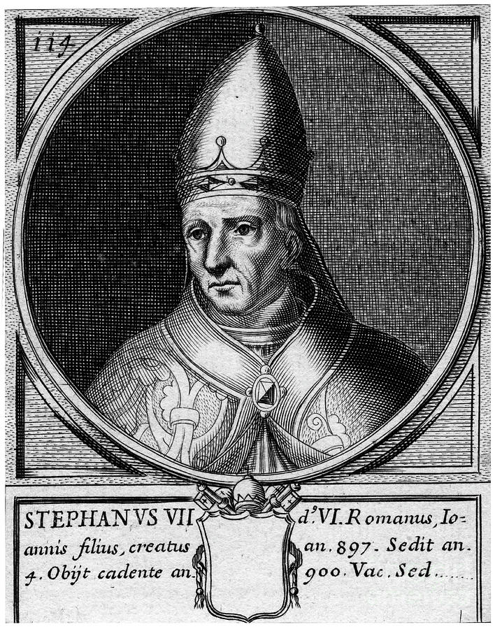 Stephen Vii, Pope Of The Catholic by Print Collector