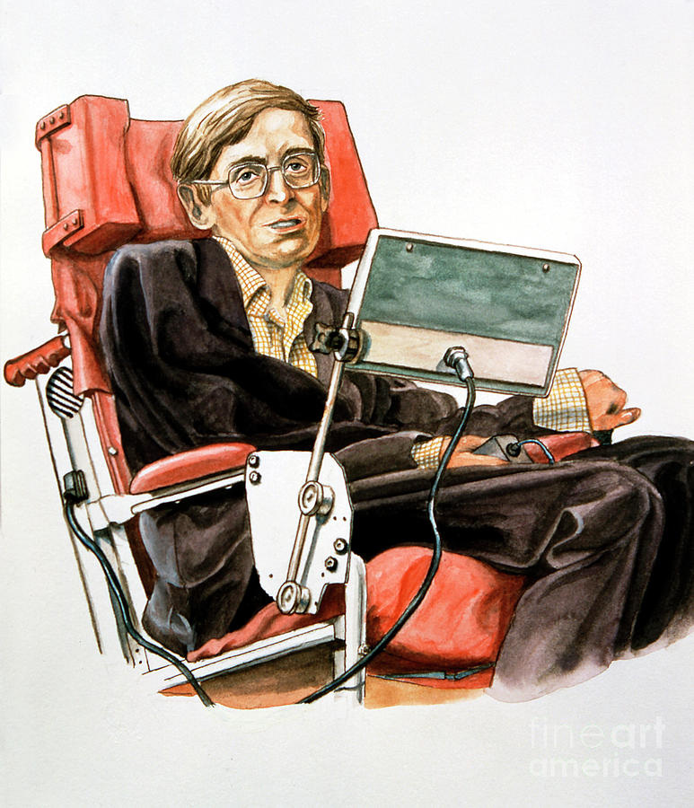 Stephen William Hawking B.1942, British Drawing by Print Collector