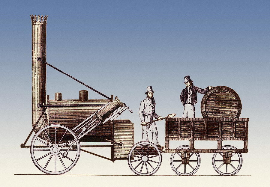 Stephenson, Rocket Steam Locomotive Photograph by Science Source