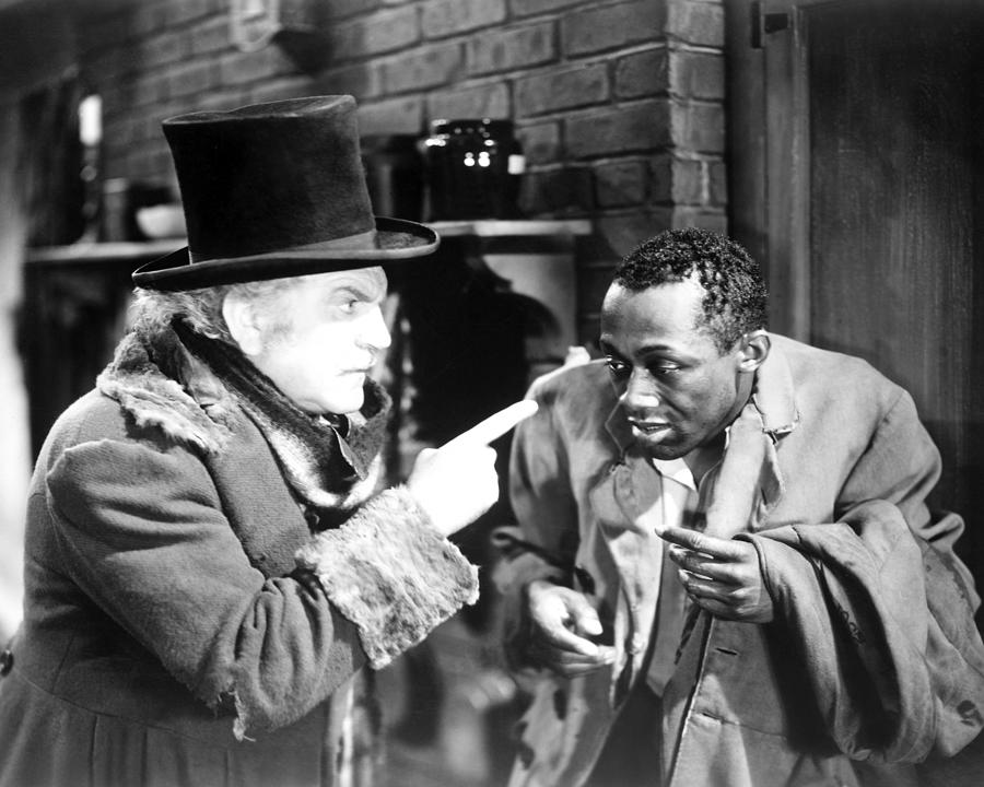 Stepin Fetchit And Will Rogers In The Movie Scene Judge Priest