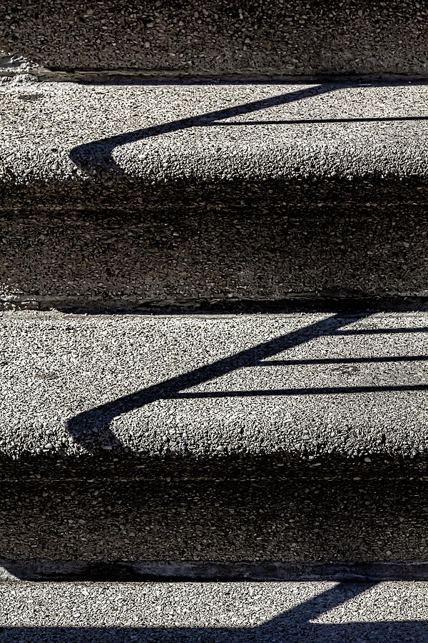 Steps and Shadows 2 Photograph by Robert Ullmann
