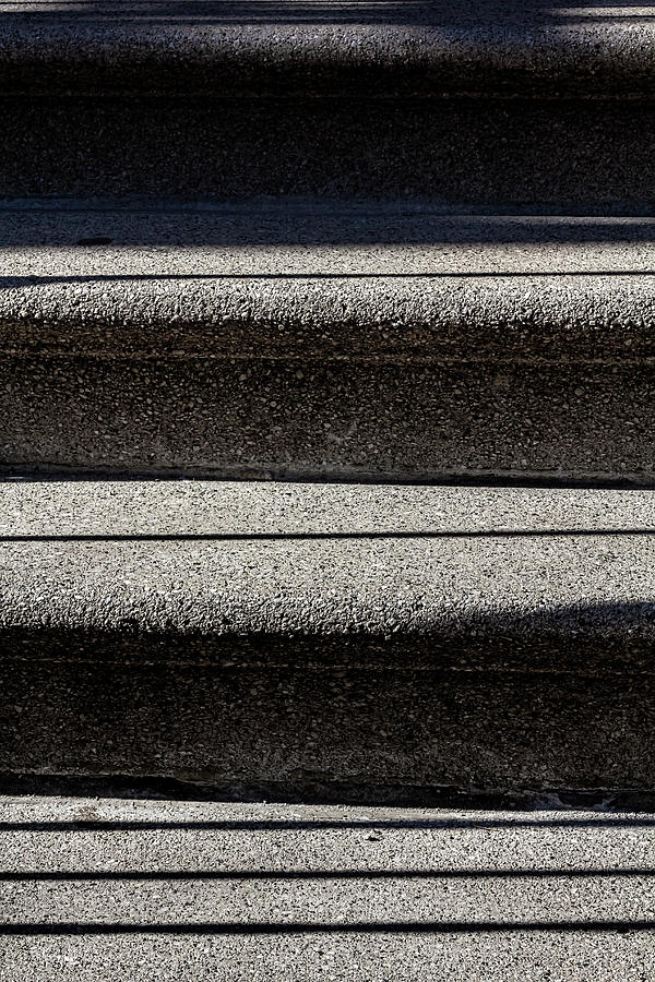 Steps and Shadows Photograph by Robert Ullmann