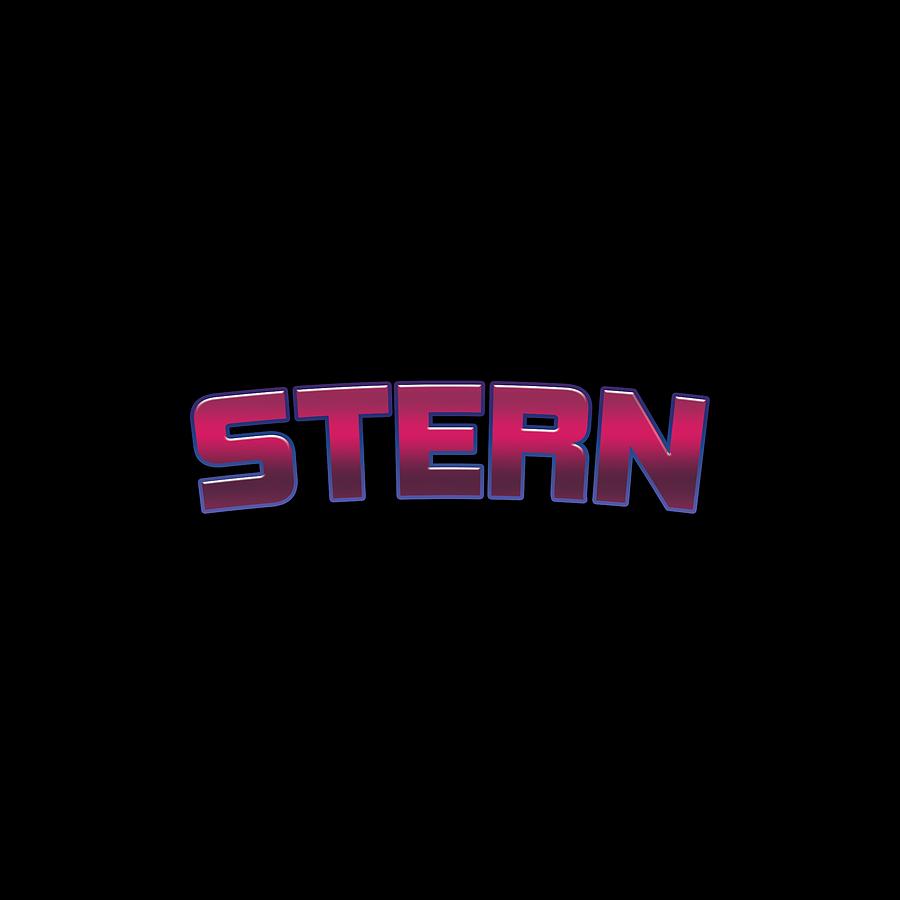 Stern #Stern Digital Art by TintoDesigns
