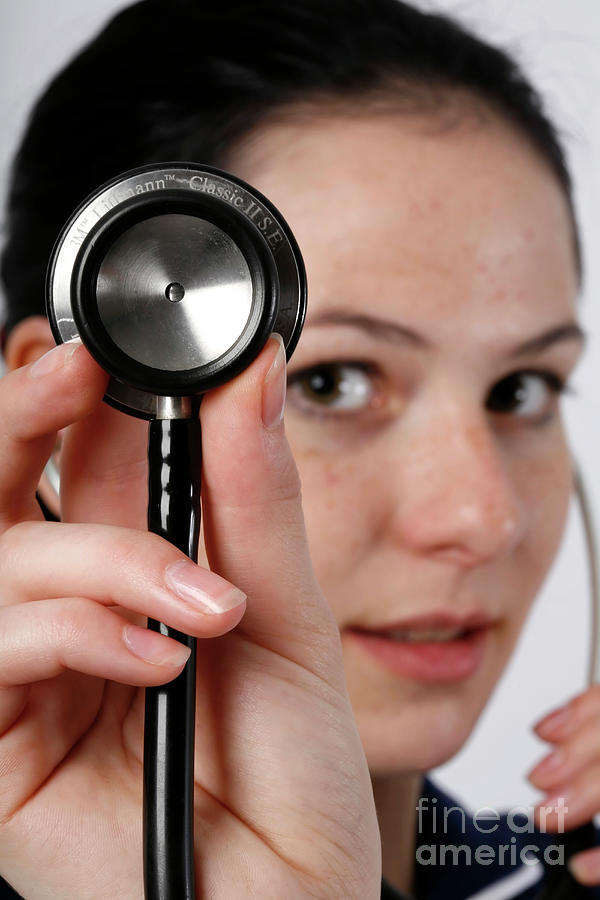 Stethoscope Photograph by Medicimage / Science Photo Library