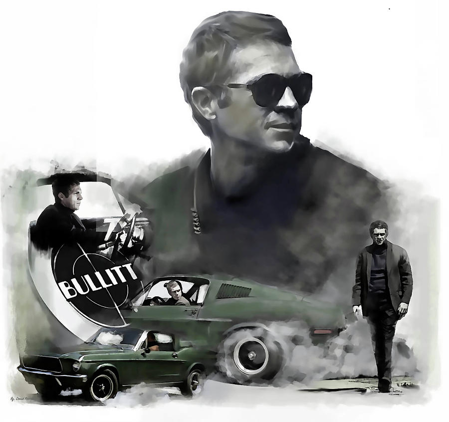 Steve McQueen 50 Bullitt by Iconic Images Art Gallery David Pucciarelli Steve McQueen 50 Bullitt by Iconic Images Art Gallery David Pucciarelli
