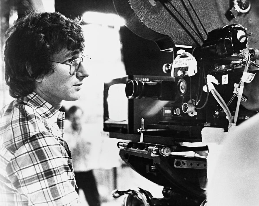 STEVEN SPIELBERG in CLOSE ENCOUNTERS OF THE THIRD KIND -1977-. Photograph by Album