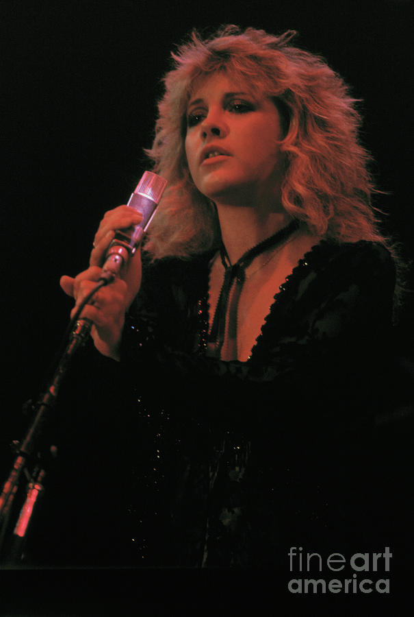 Stevie Nicks At Us Festival Photograph by Bettmann