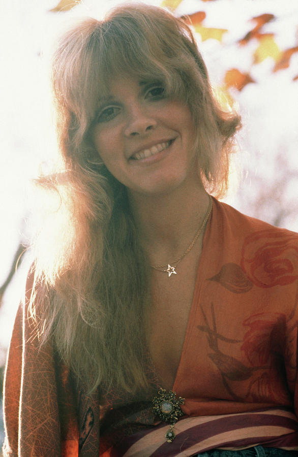 Stevie Nicks Photograph by Fin Costello