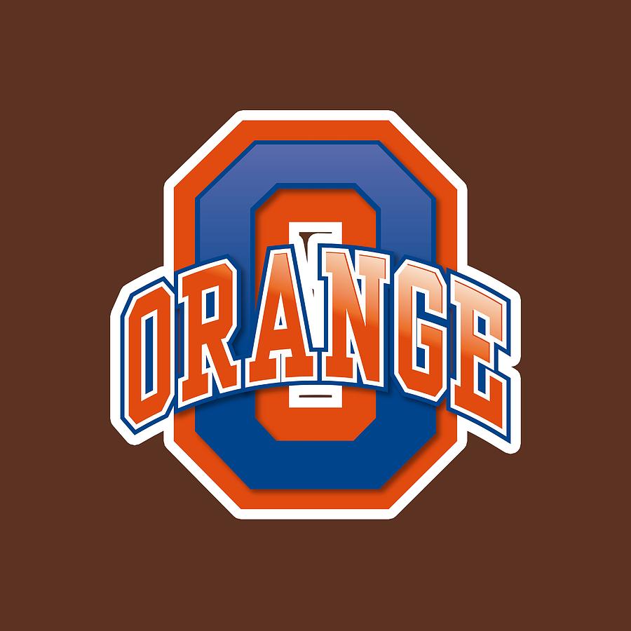 Sticker Olentangy Orange High School Logo Digital Art by Budi Sudarwan