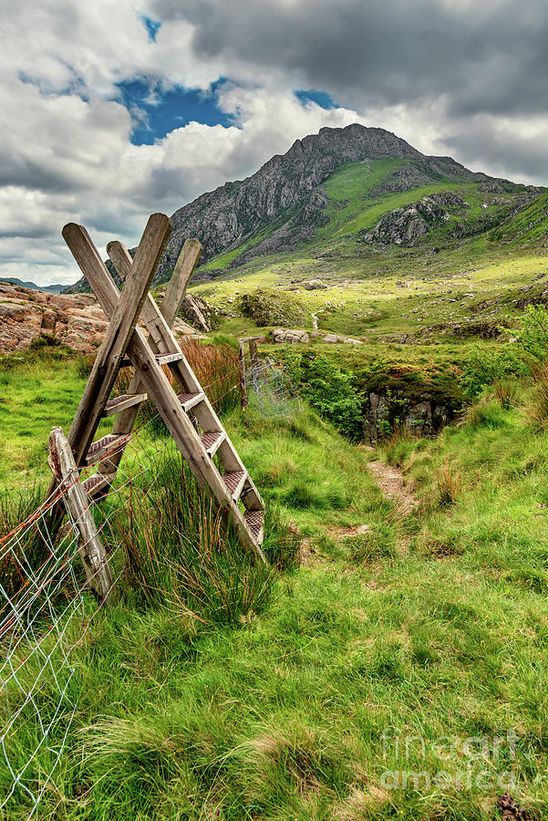 Stile To Tryfan Mountain Photograph by Adrian Evans