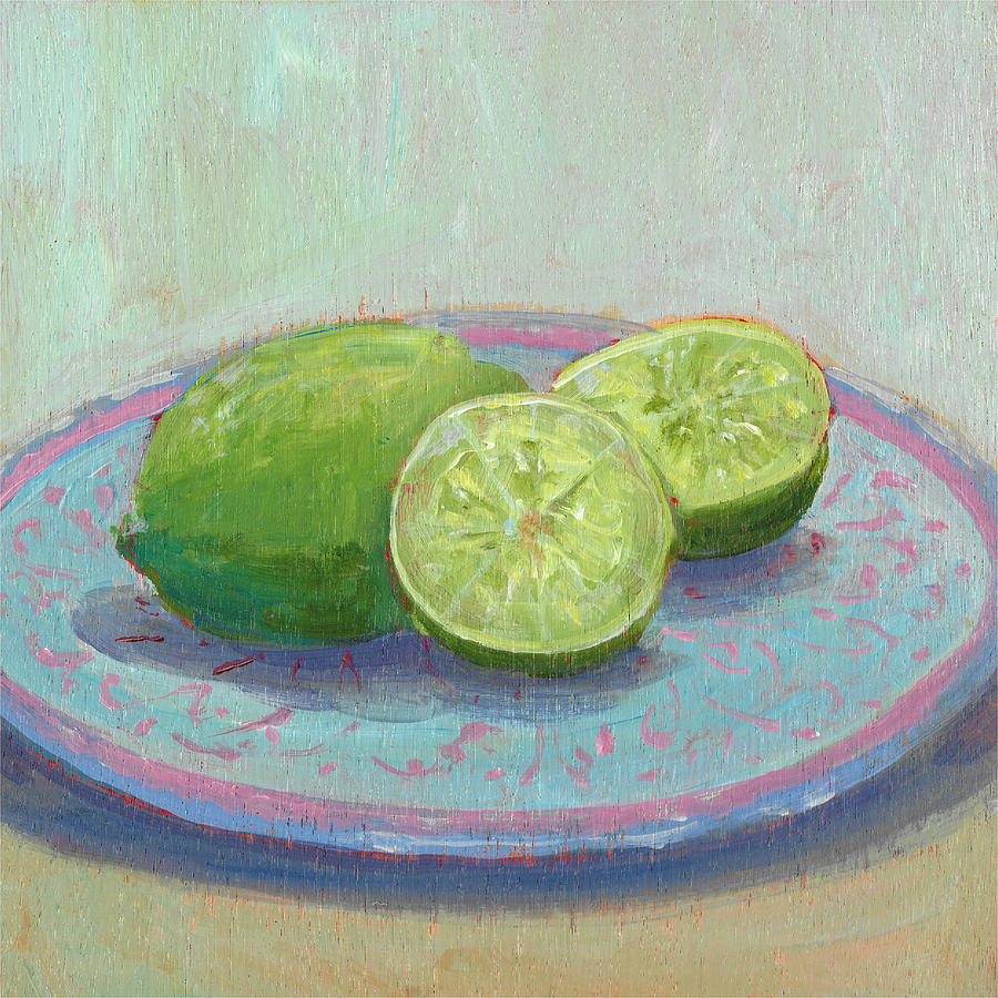 Fruit Painting - Still Citrus II by Carol Young