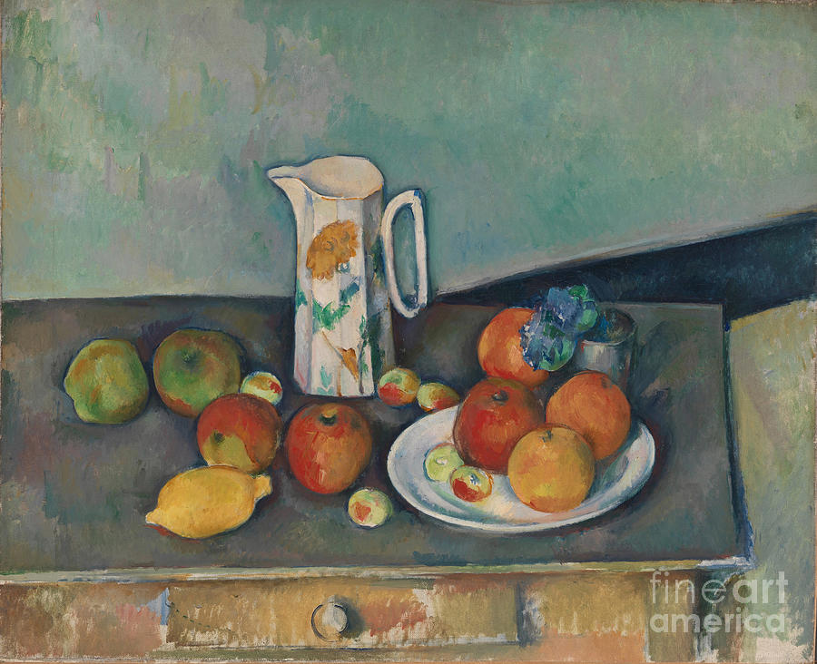 Still Life. Artist Cézanne, Paul Drawing by Heritage Images