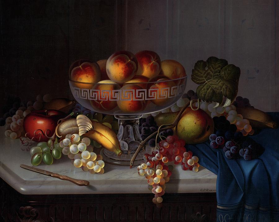 Still Life Painting by Carducius Plantagenet Ream Still Life Painting by Carducius Plantagenet Ream