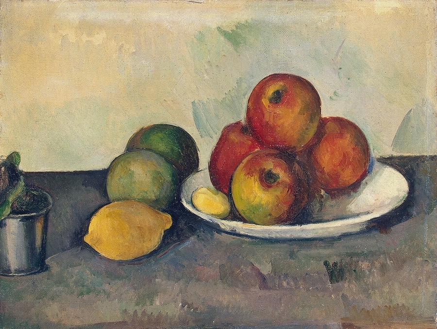 Still Life with Apples 1890 Painting by Paul Cezanne Paintings - Fine ...