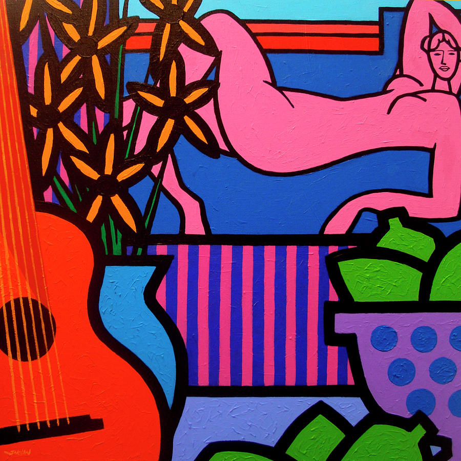 Lemon Digital Art - Still Life With Matisse 1 by John Nolan