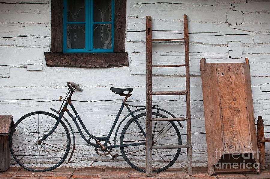 Tub Photograph - Still Life With Old Barn by Radomir Rezny Tub Photograph - Still Life With Old Barn by Radomir Rezny