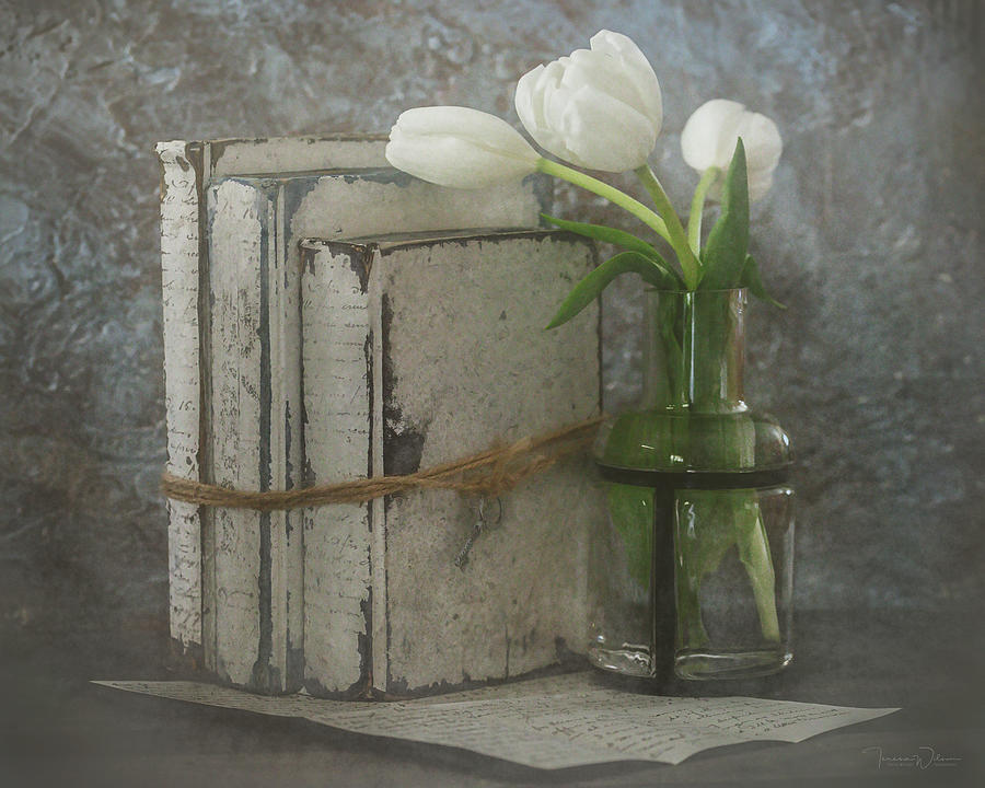 Still Life With Tulips by TL Wilson Photography Photograph by Teresa Wilson
