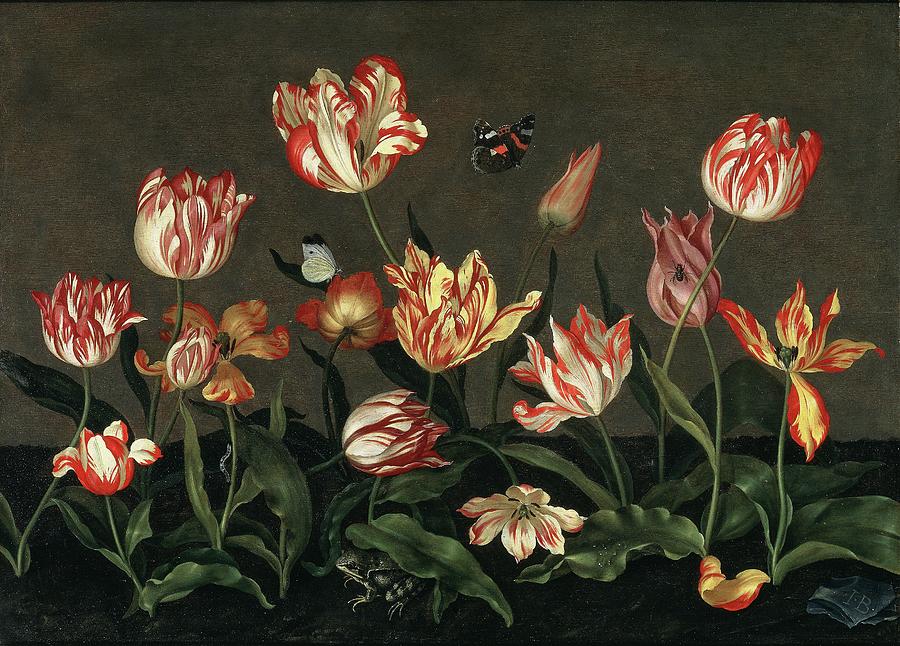 Still Life With Tulips Painting by Johannes Bosschaert Still Life With Tulips Painting by Johannes Bosschaert