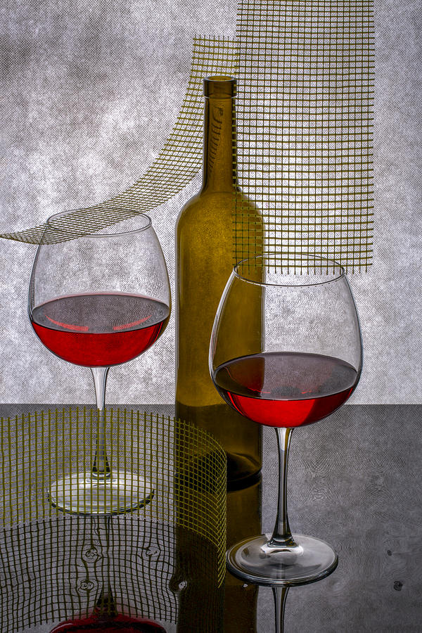 Still Life With Wine Photograph by Brig Barkow