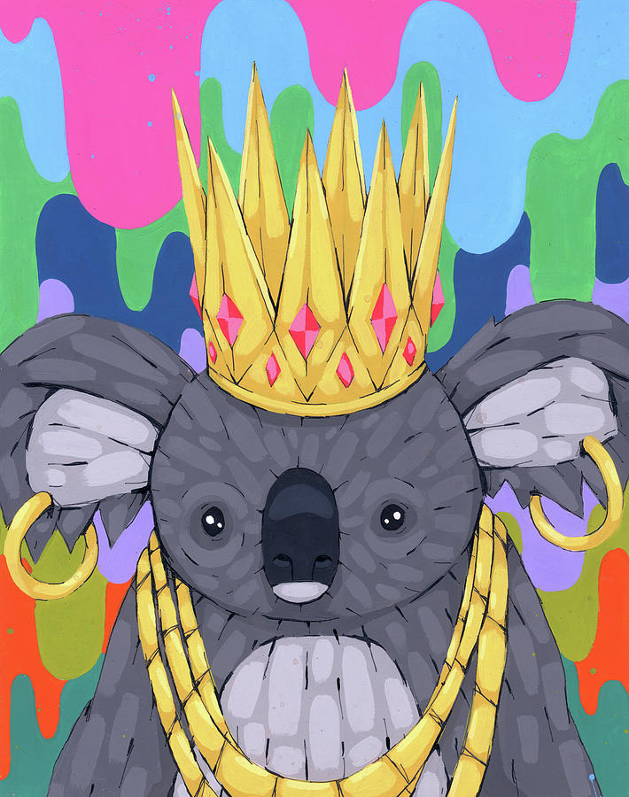 Koala Painting - Still On Top by Ric Stultz