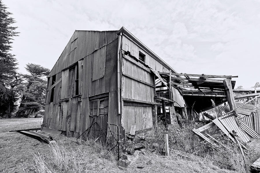 Barn Photograph - Still Standing by Wayne Sherriff