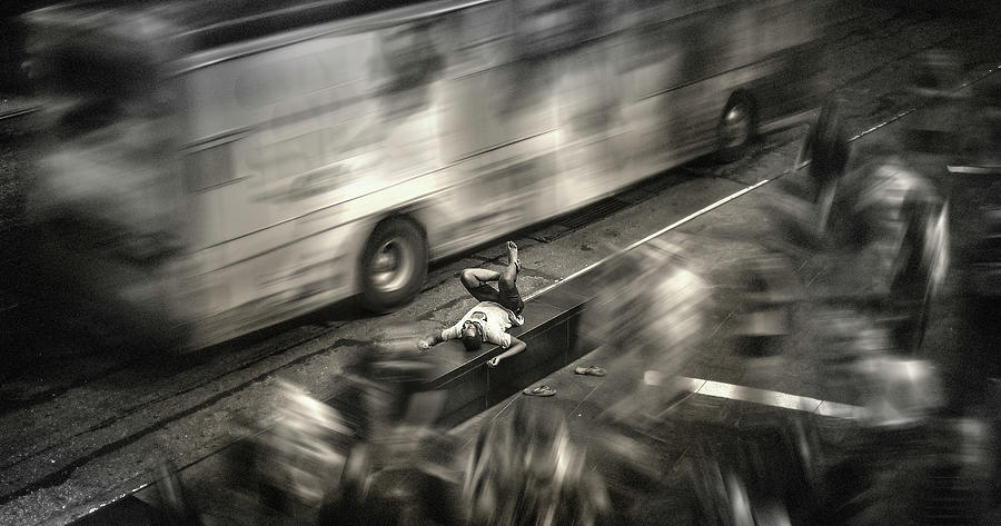 Times Square Photograph - Still World by Ali Morshedlou