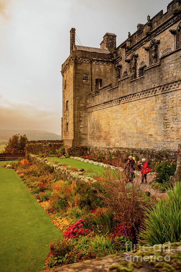 Stirling Castle Gardens Photograph by Elizabeth Dow