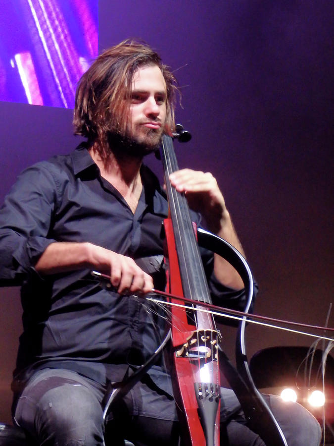 Music Photograph - Stjepan Hauser Concentration by James Peterson