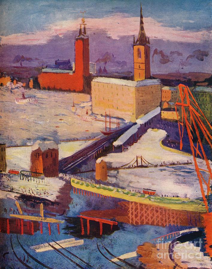 Stockholm, C.1933 1935 Drawing by Print Collector