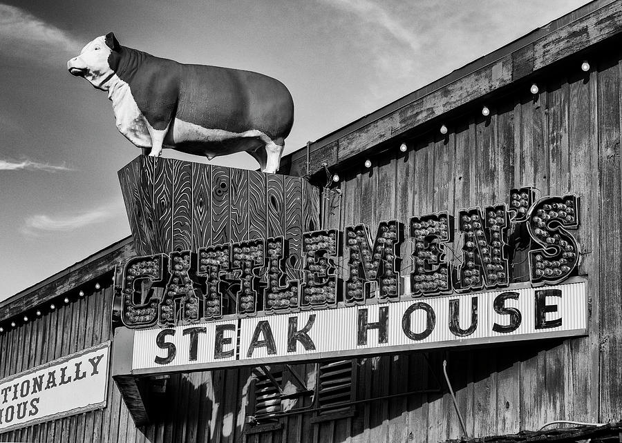 Fort Worth Photograph - Stockyard Steaks by Stephen Stookey