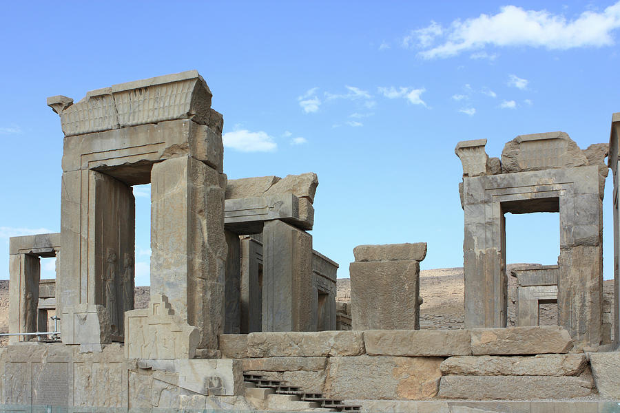 Stone Arches, Persepolis by 717images By Paul Wood