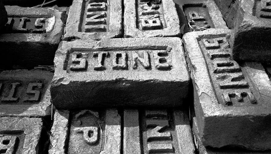 Stone bricks Photograph by David Lee Thompson