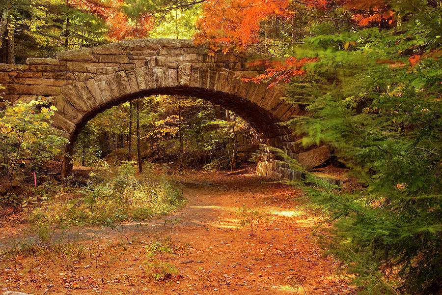 Stone Bridge, Part Of Carriage Roads Photograph by Danita Delimont Stone Bridge, Part Of Carriage Roads Photograph by Danita Delimont