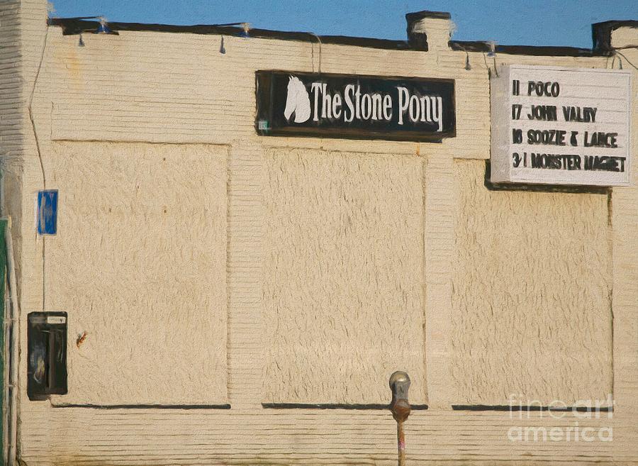 Bruce Springsteen Photograph - Stone Poney Rock Music Club Asbury Park Bruce Springsteen Bon Jovi Hometown 2005 by Chuck Kuhn