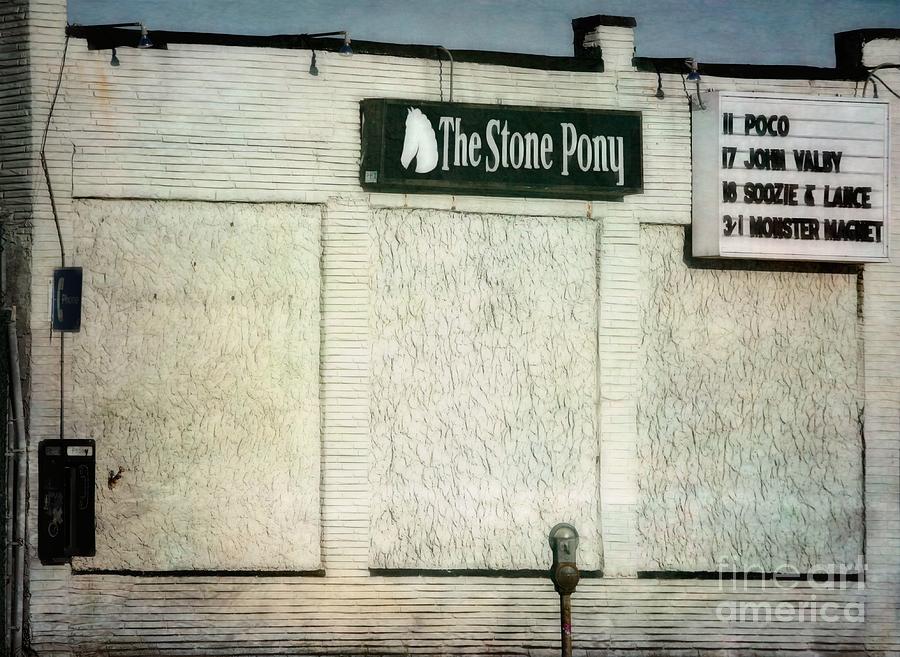 Stone Pony Concert Music Club Home of Bruce Springsteen Bon Jovi Asbury Park NJ Photograph by Chuck Kuhn