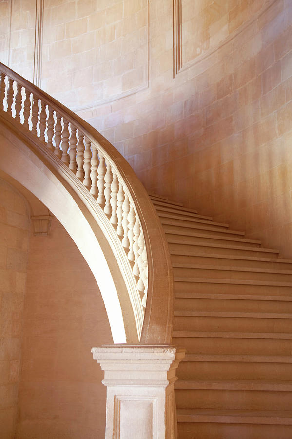 Stone Staircase Photograph by Grant Faint