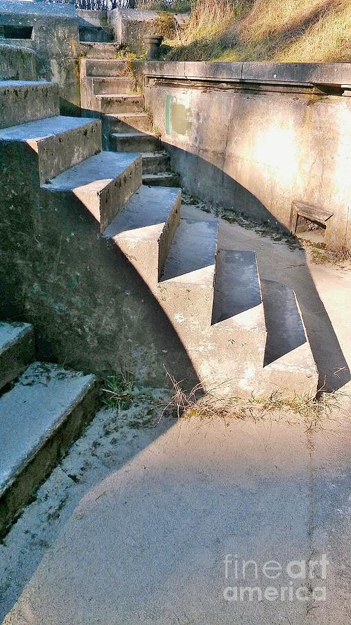 Stone Stairs A3 Photograph by Yukio Kevin Iraha